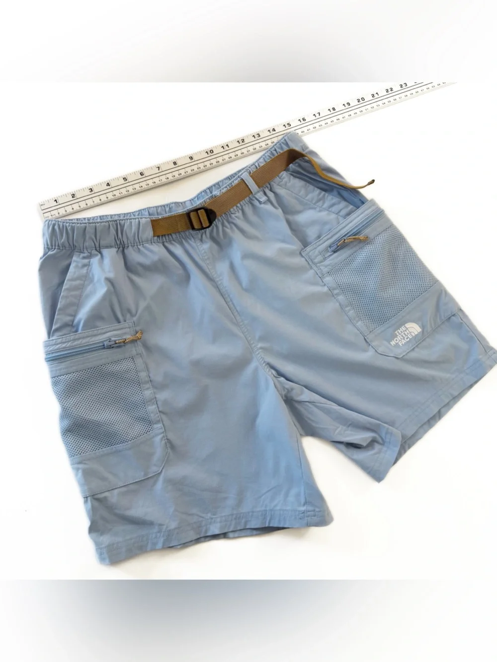 The North Face Shorts Mens Large Class V Pathfinder Belted UPF 50 Quick Dry